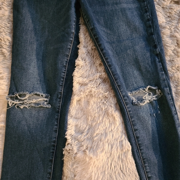 Forever 21 Blue Jeans Medium - Picture 6 of 16